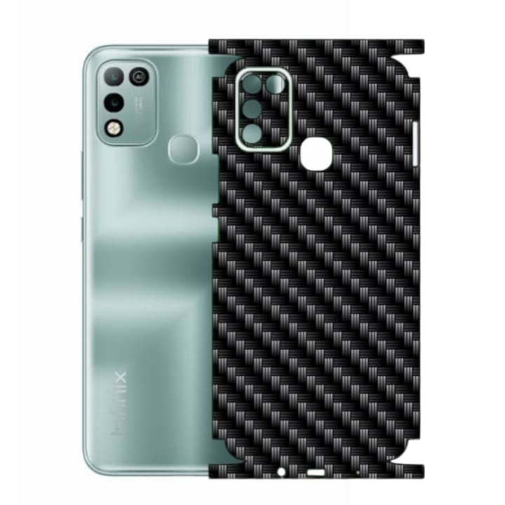 Infinix Hot 10 Play Carbon Fiber Texture Full Body Skin Wrap