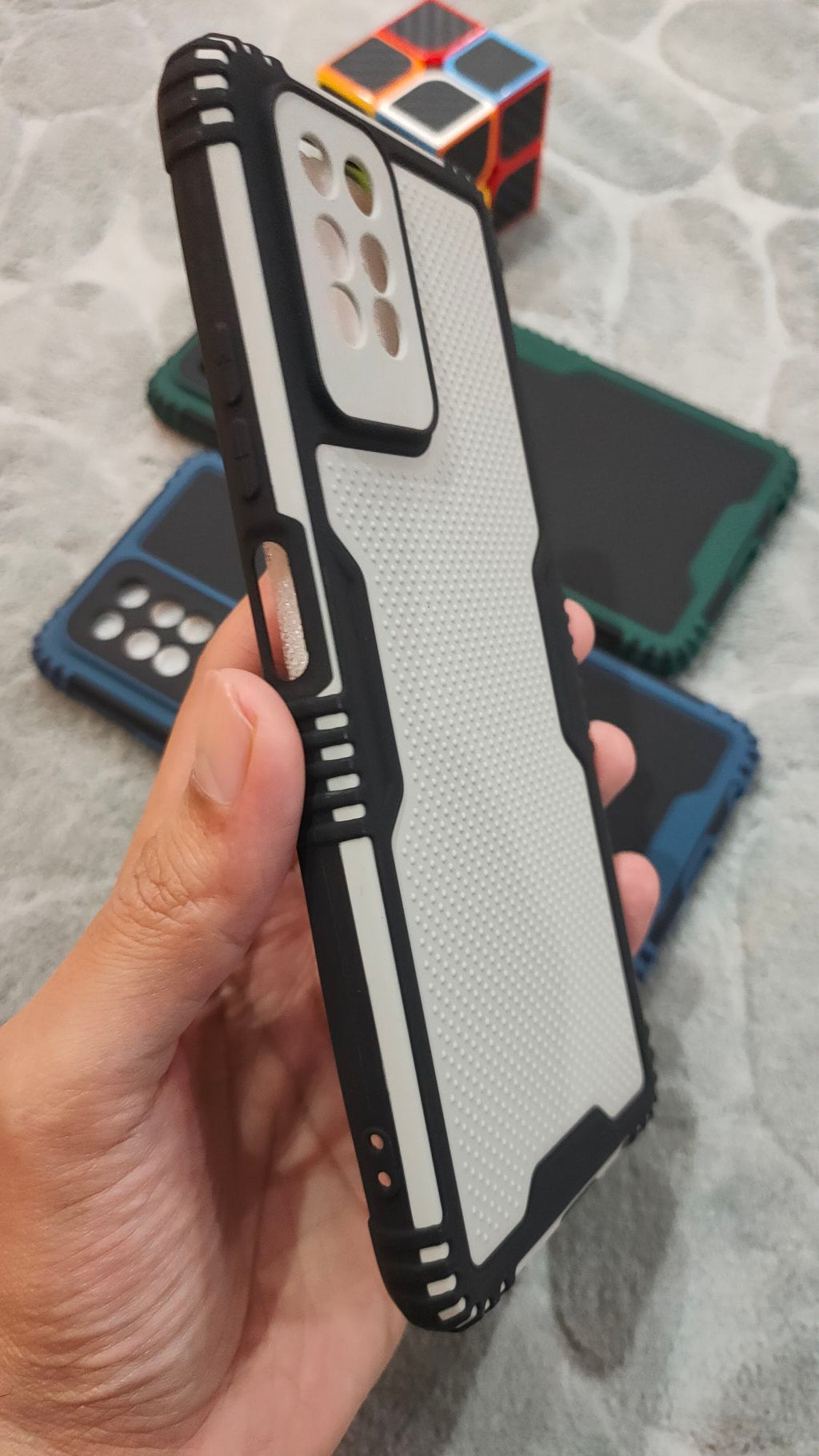 Infinix Note 10 Pro Shockproof Anti Skid Back Case