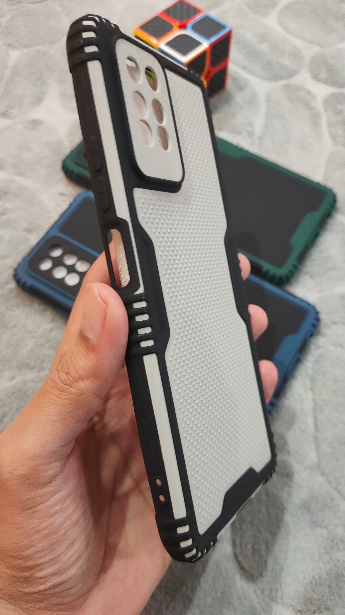 Infinix Note 10 Pro Shockproof Anti Skid Back Case