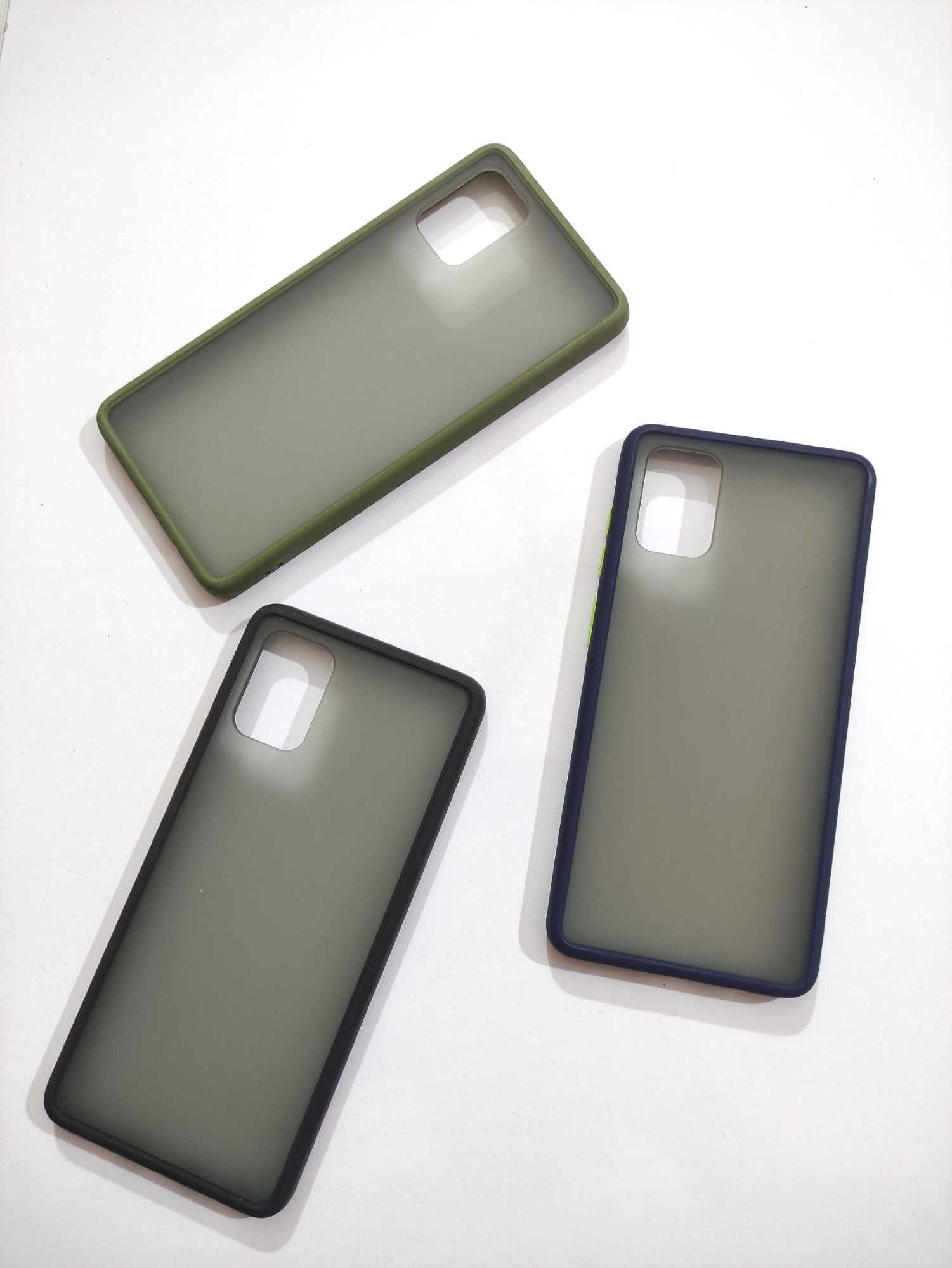 Samsung Galaxy A71 Matt Coloured Frosted Back Cover