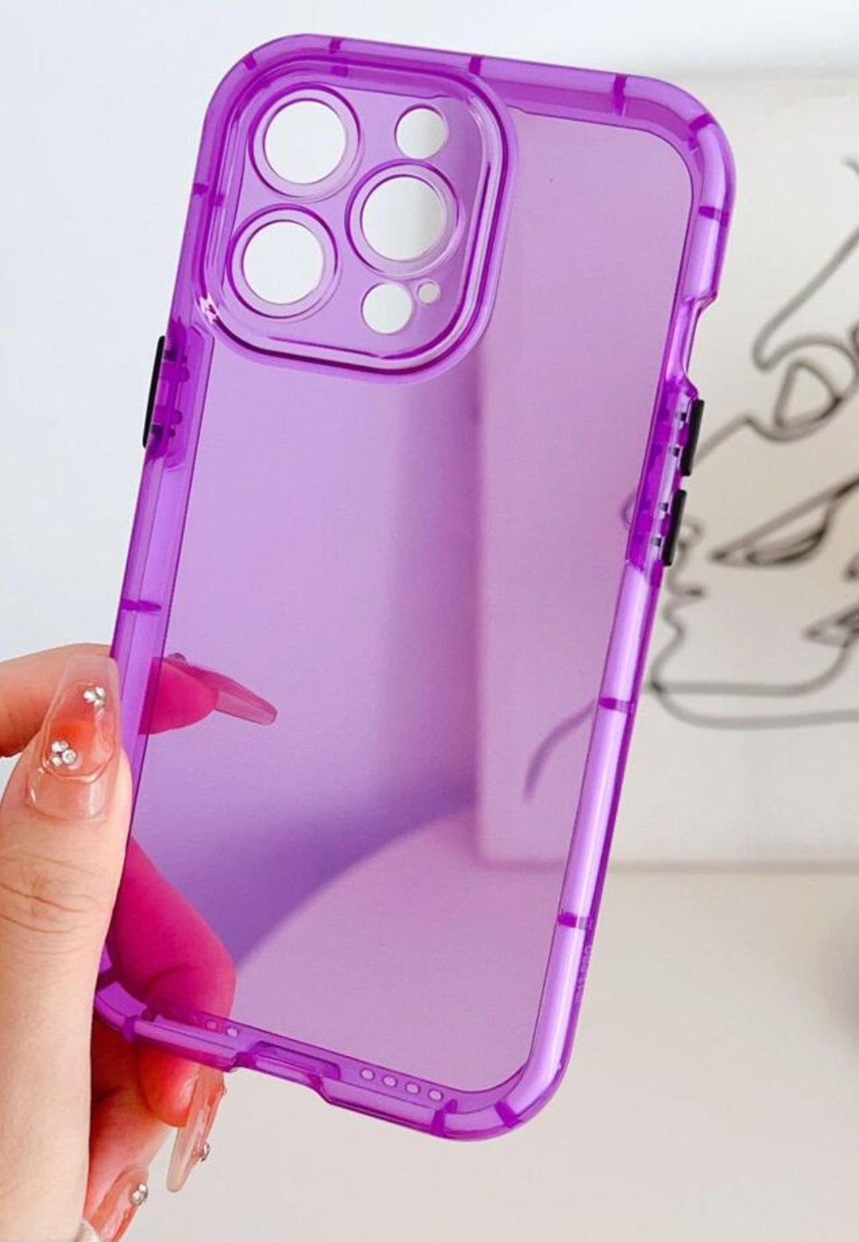 iPhone 13/13 Pro Soft TPU Clear Camera Protection Back Cover