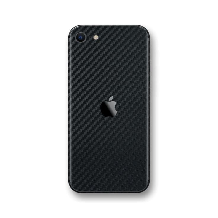 iPhone SE 2020 Carbon Fiber Texture Full Body Skin Wrap