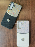 Samsung Galaxy A17 Fancy Soft Silicone Glitter Star Back Cover