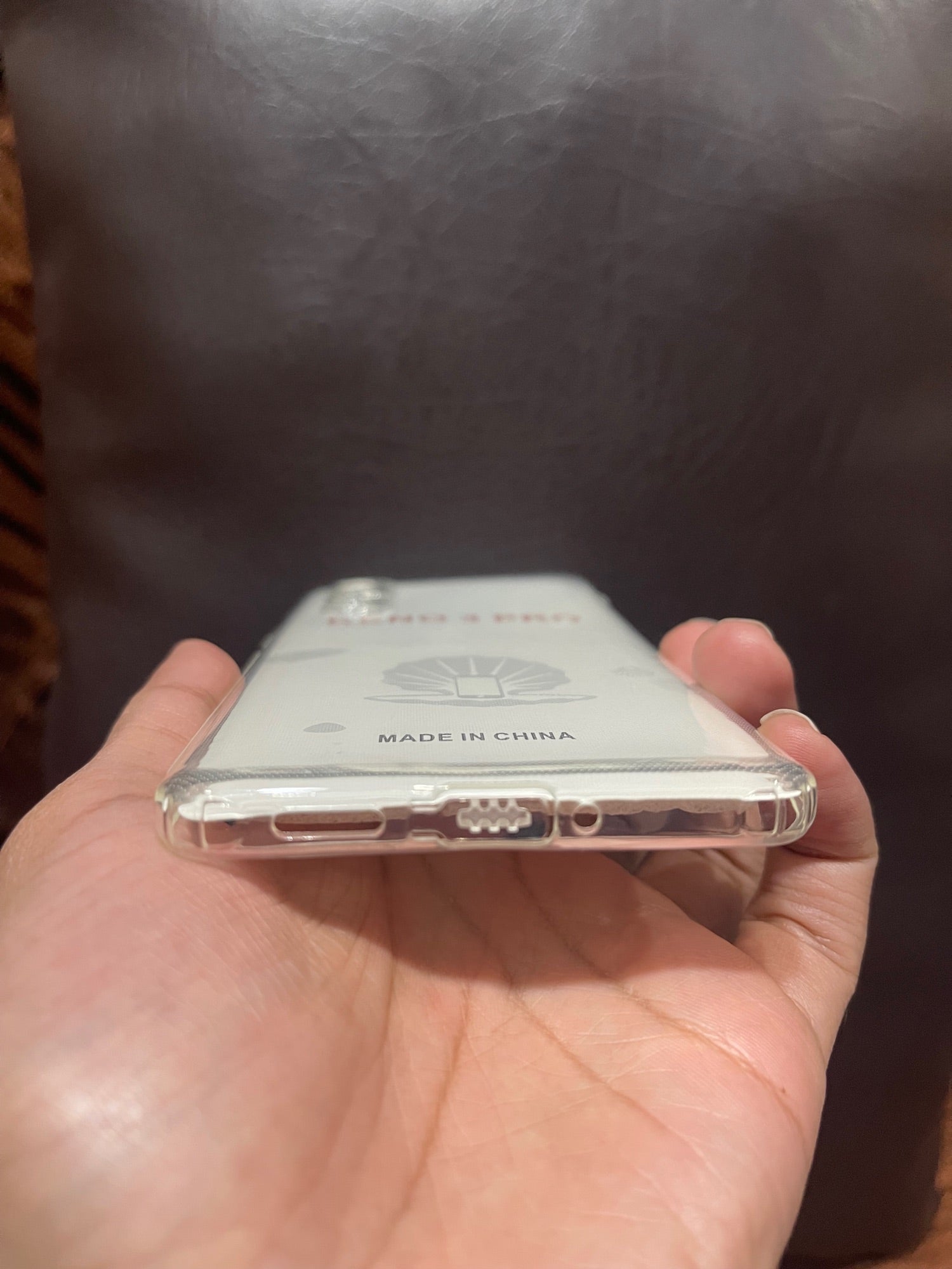 Oppo Reno 3 Pro cover hd transparent dust plug back case