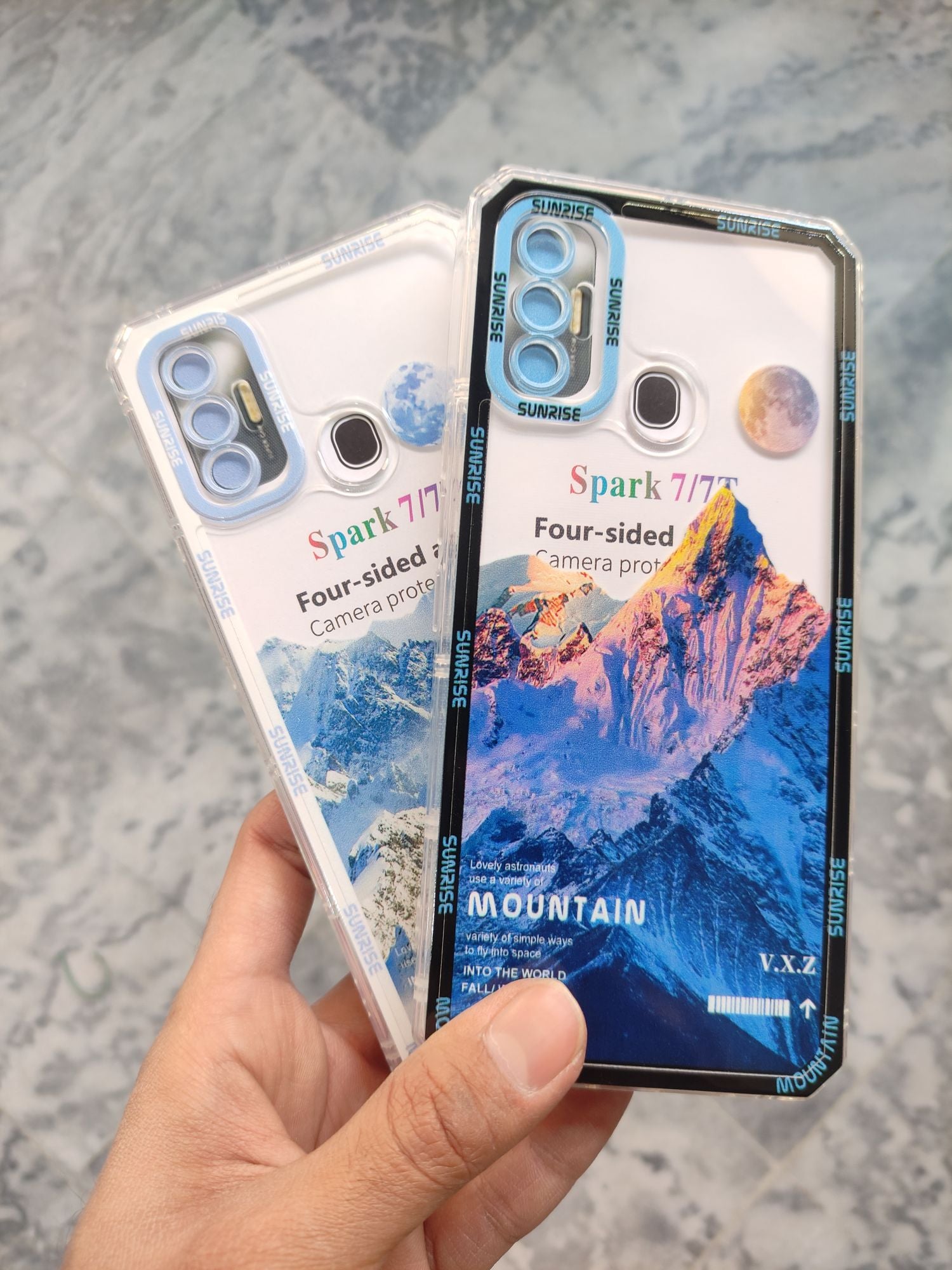 Tecno Spark7 Soft TPU Camera Protection Airbag back cover