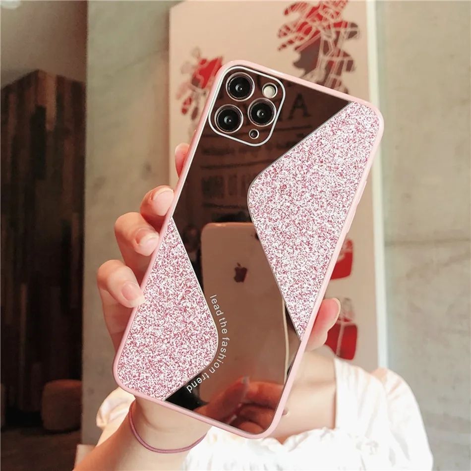 iPhone 12/12 Pro Fancy Bling Glitter Mirror back cover