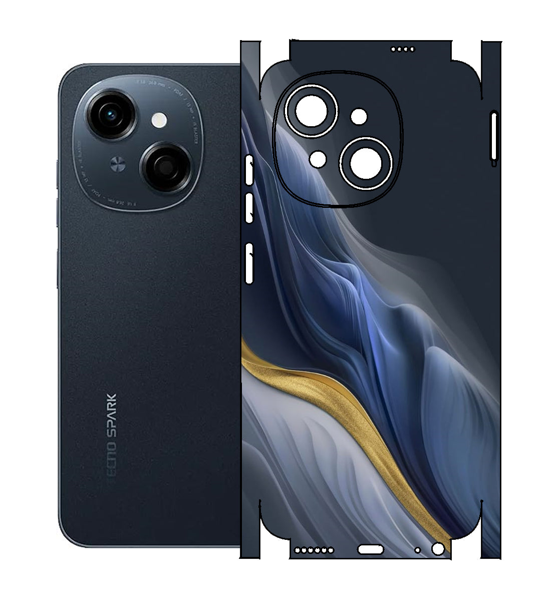 Tecno Spark Go 1 Full Body Skin Wrap
