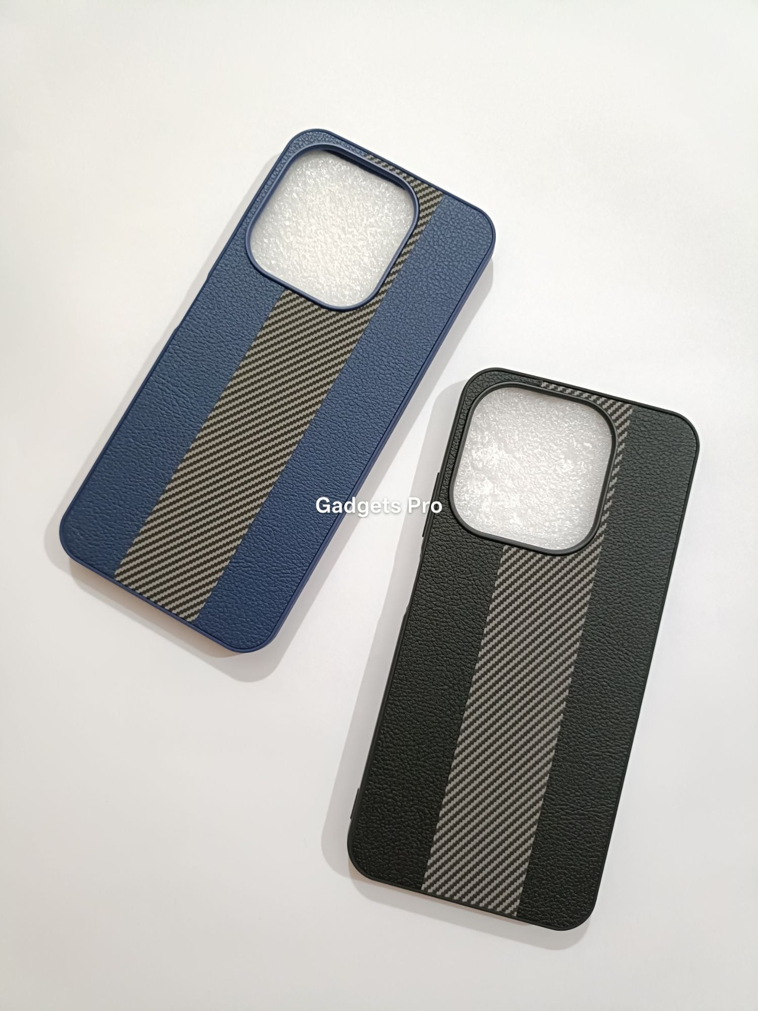 Itel A80 PU Carbon Fiber Design Back Cover