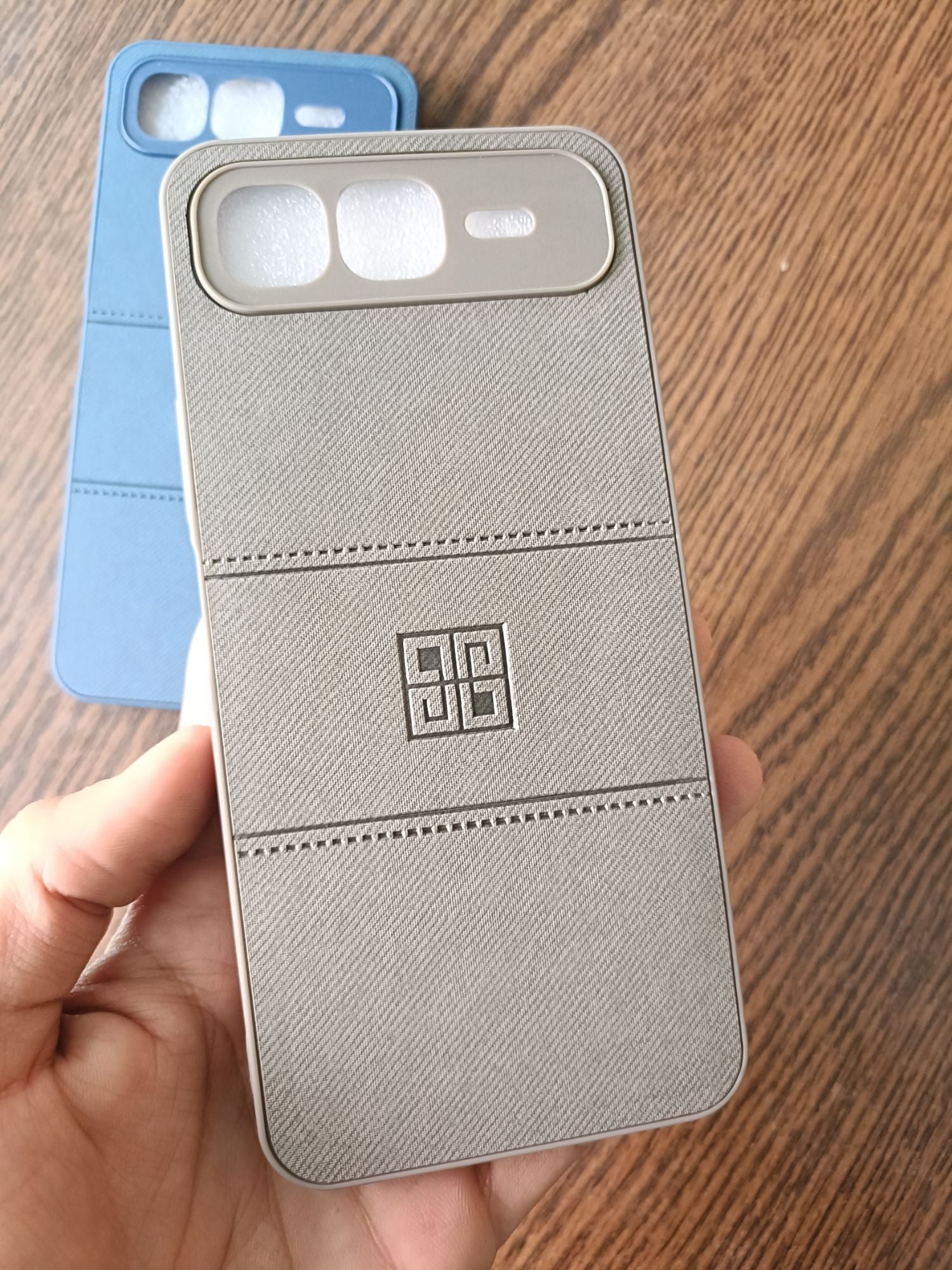 Infinix Smart 10 Plus PU Leather Design Camera Protection Back Cover