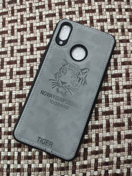 Huawei Nova 3i Soft Silicone Tiger Print Cloth Back Cover