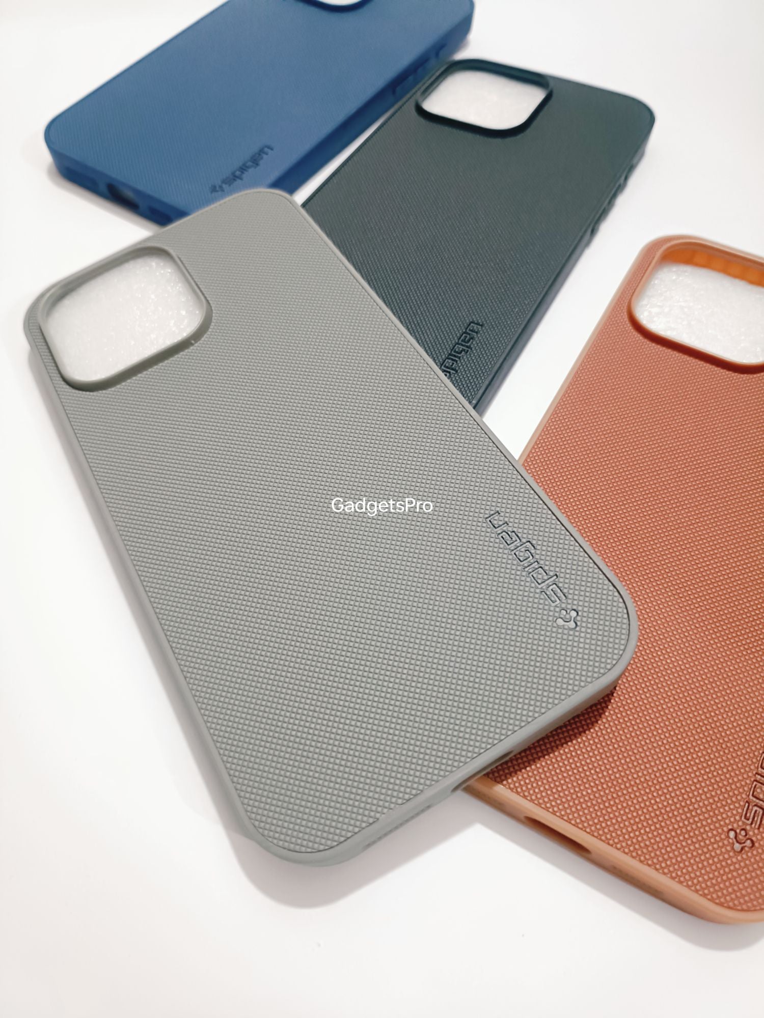 iPhone 16 Pro Max Premium Quality PU Spigen Leather Tecture Back cover
