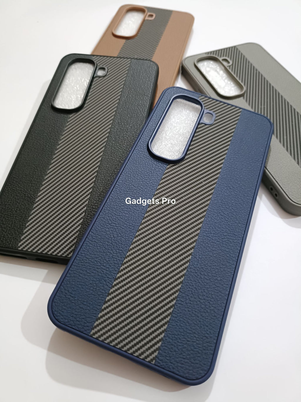 Infinix Hot 50 Pro PU Carbon Fiber Design Back Cover