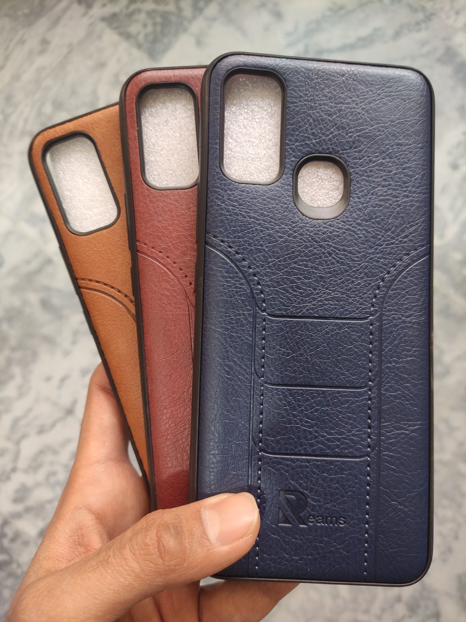 Infinix Hot9 Play Soft Silicone Leather back cover