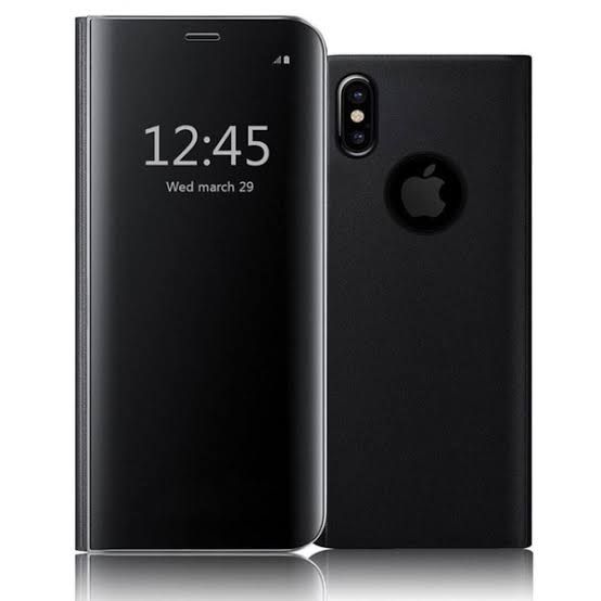 iPhone XS Max PC Clear View Standing Flip Cover