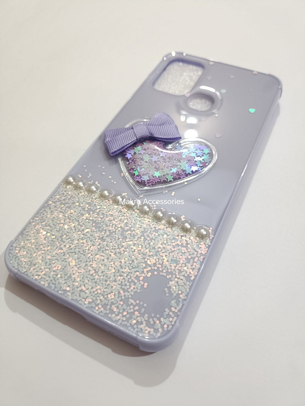 Infinix Hot 10 Play Fancy Soft Silicone Cute Heart Back Cover