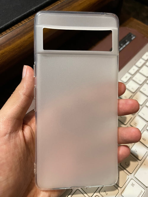 Google Pixel 7 Matte TPU Soft Silicone Back Cover
