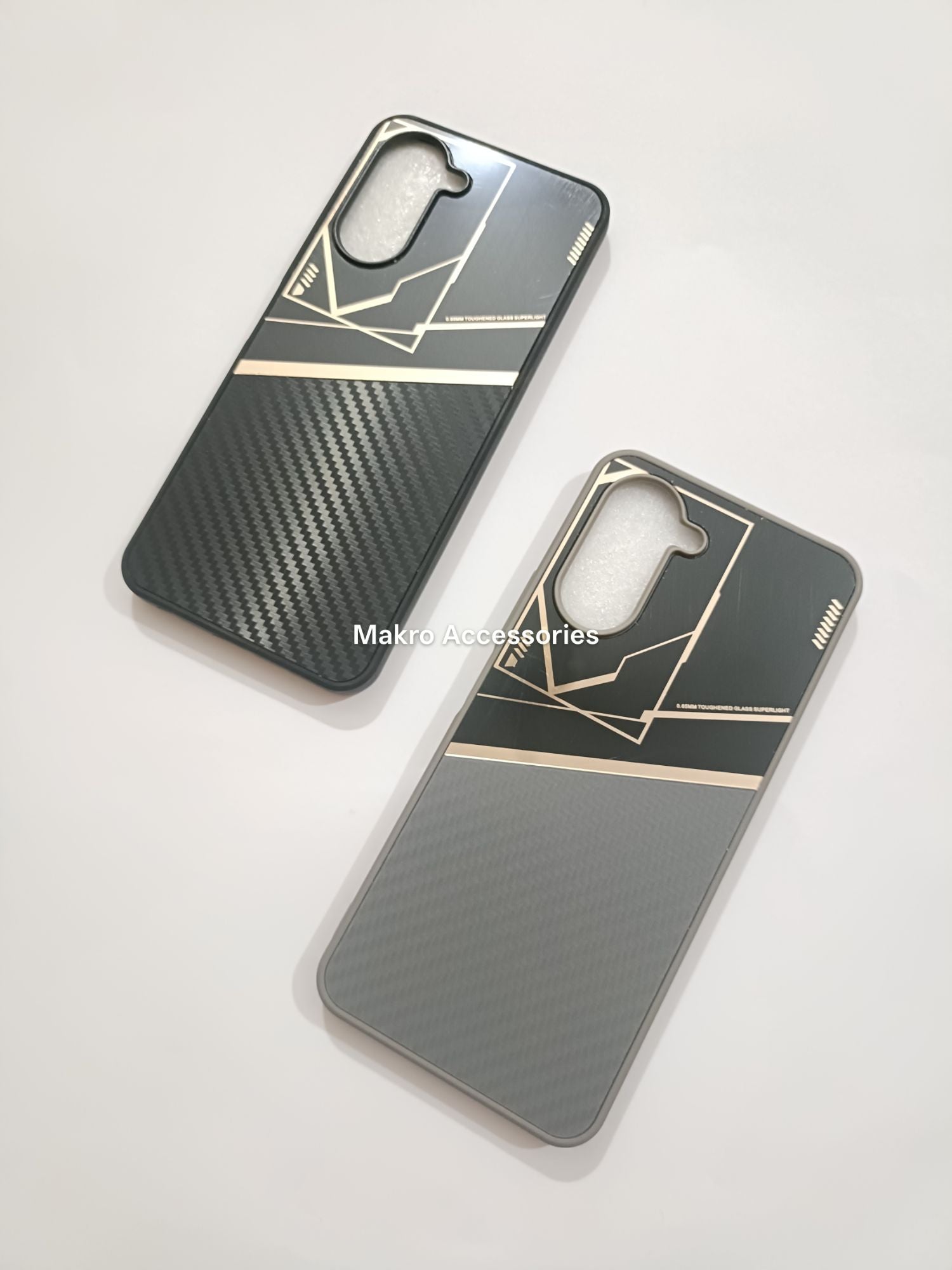 Vivo Y18/Y03  Premium Quality Carbon Fiber Prism Pulse back cover