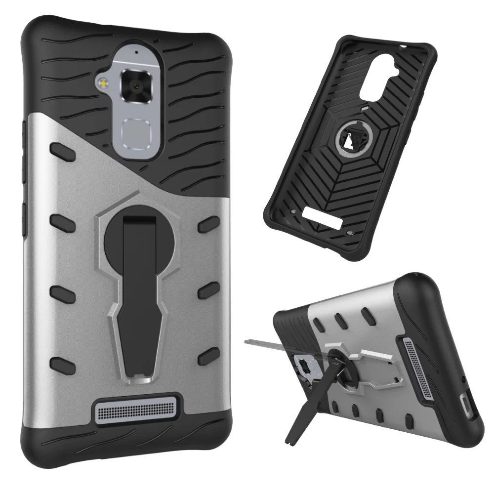Shockproof Heavy Duty Kickstand Case Cover For Asus Zenfone 3 Max ZC520TL