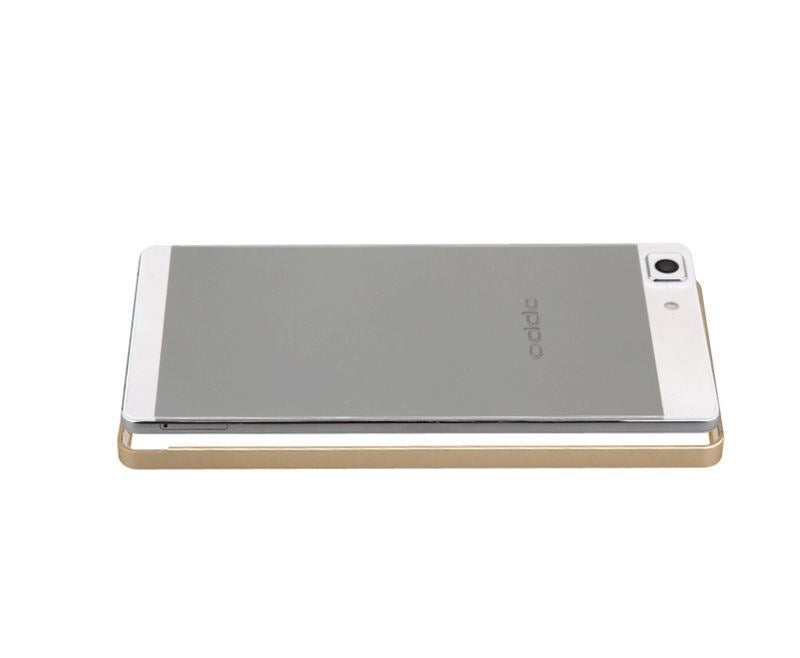 Luxury Aluminium Metal Bumper + PC Acrylic Cover Case Shell For OPPO R5 Skin