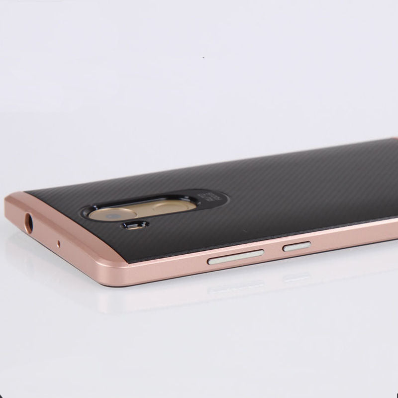 Huawei Mate S Luxury Hybrid Soft Rubber Bumper Back Phone Case Cover