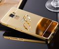 Aluminum Metal Bumper Mirror Back Skin Case Cover For Huawei Honor 6