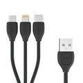 Remax LESU RC-050th 3 in 1 Lightning / Type-C / Micro USB Cable