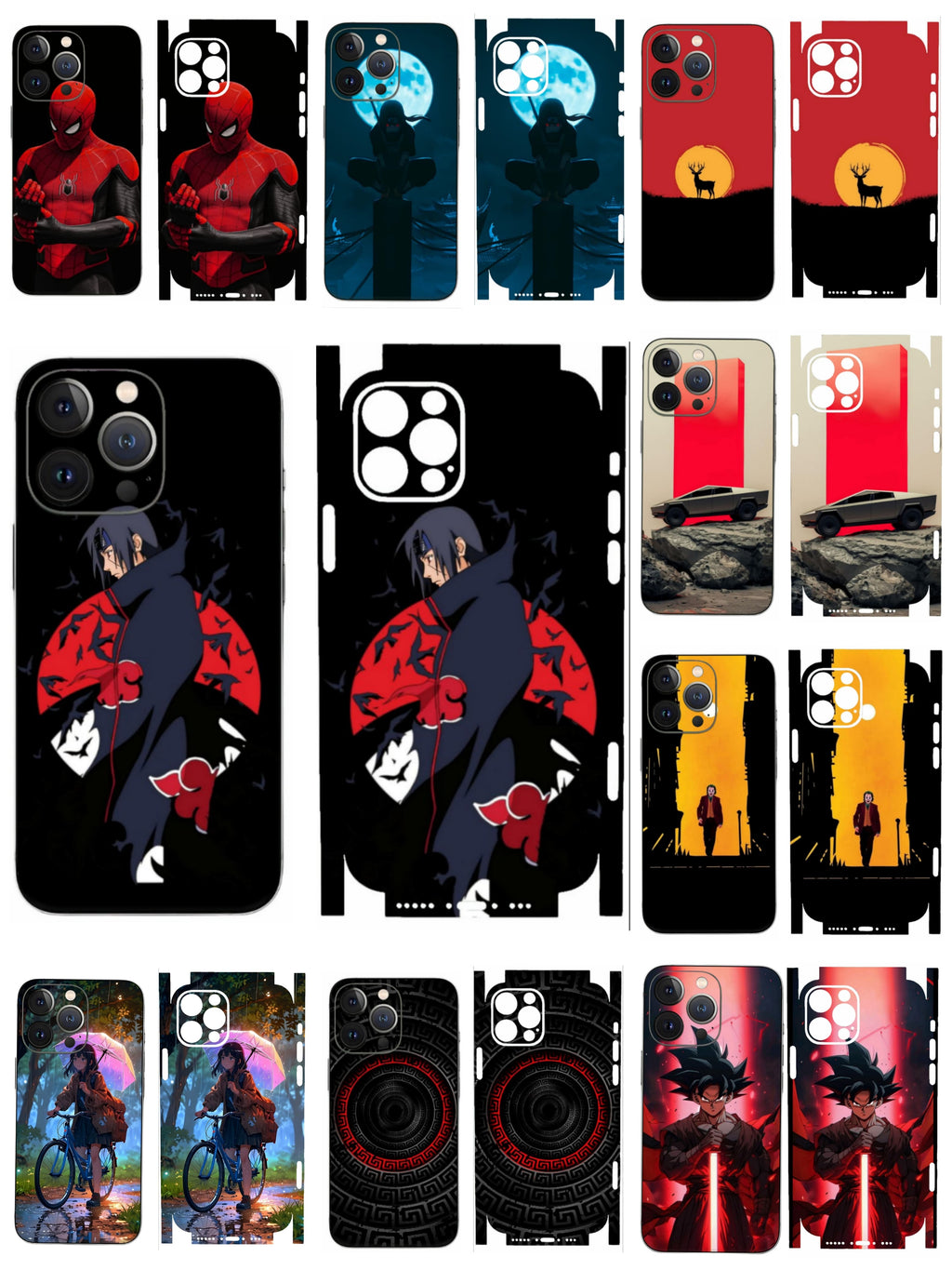 Print Back Full Body Skin Wrap for All Models