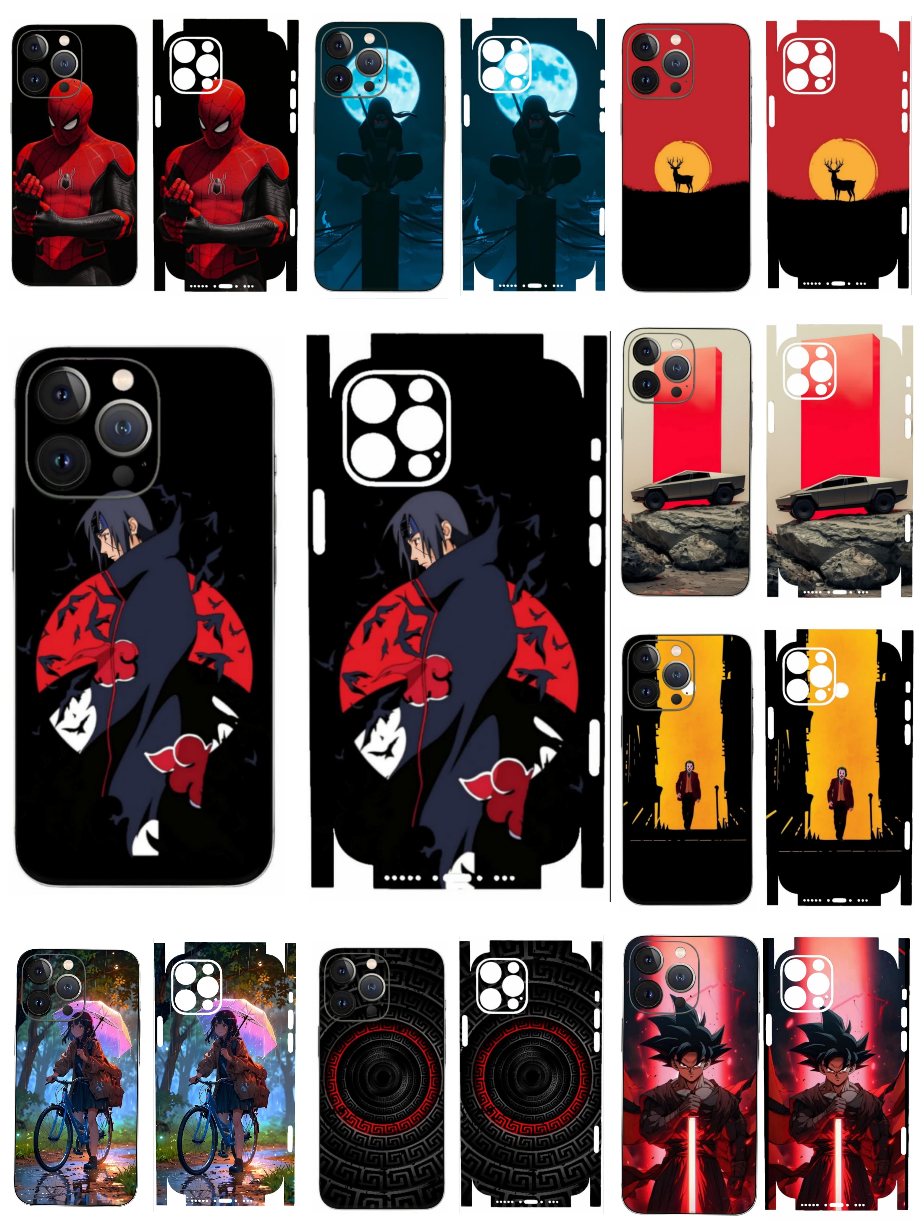 Print Back Full Body Skin Wrap for All Models