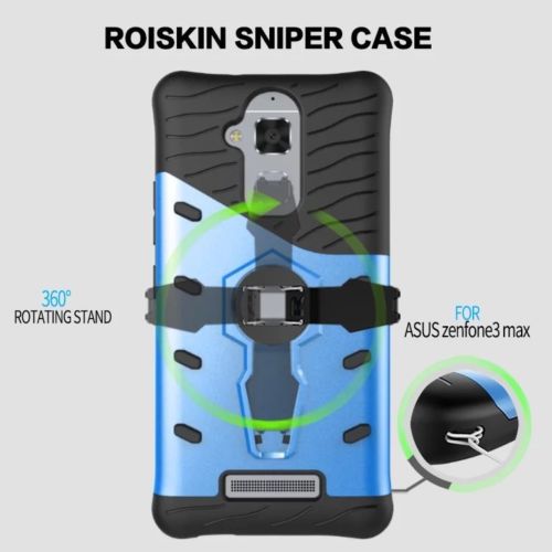 Shockproof Heavy Duty Kickstand Case Cover For Asus Zenfone 3 Max ZC520TL