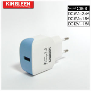 Kingleen Quick Charger 2.0 Single Port Charger Model C868