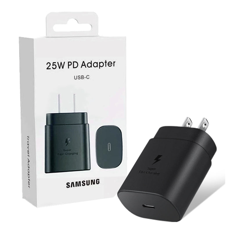 US 2 PIN SAMSUNG ORIGINAL 25W PD ADOPTER USB-C