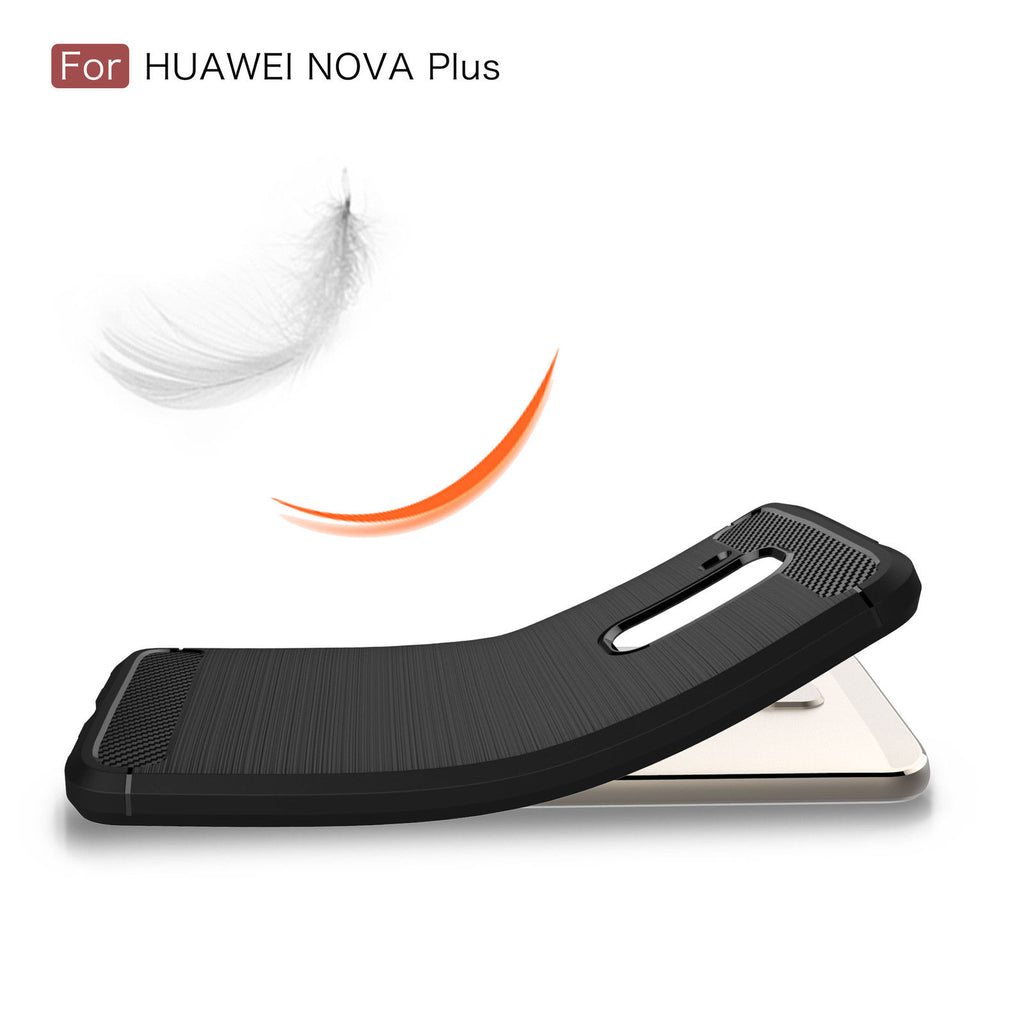 Hybrid Shockproof Brushed TPU Soft Rubber Case Cover For Huawei Nova