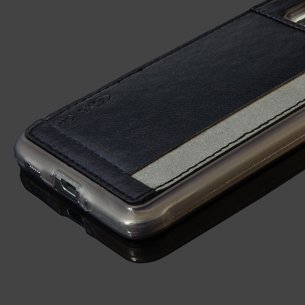 TPU PU Leather Card Case Cover For Samsung Galaxy Alpha G850F