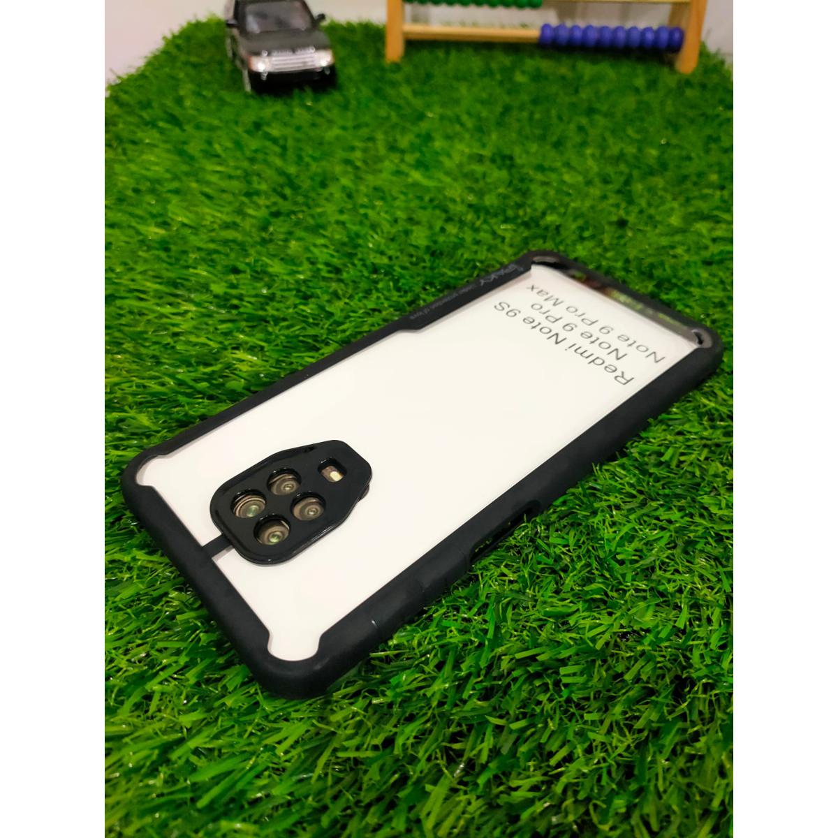 Redmi Note 9s/Note 9 Pro iPaky Shockproof Transparent Anti Yellow Camera Protection Back Case