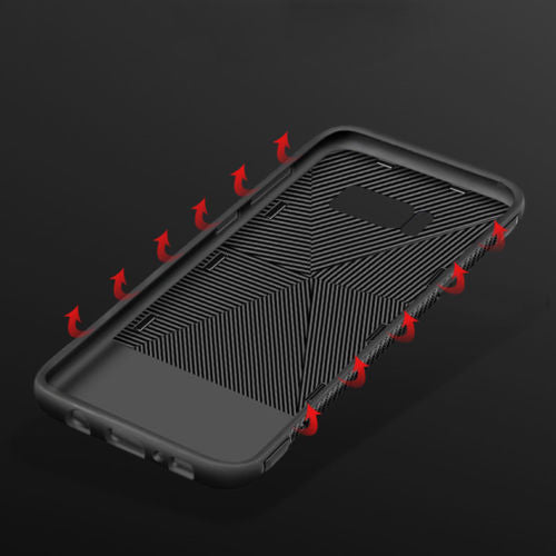 Samsung Galaxy Note 8 Shockproof Hybrid Magnetic Holder Ring Back Case Cover