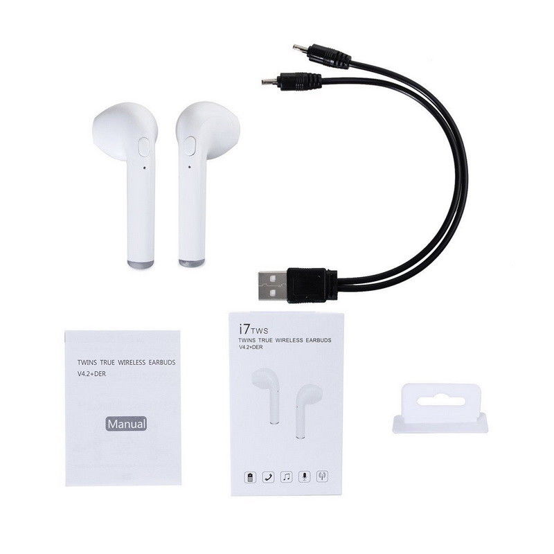 Twin True Bluetooth Earphone V4.2+DER H9Q i7