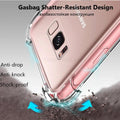 Samsung Galaxy S8 Plus Cover Shockproof Airbag Premium Soft TPU Back Case