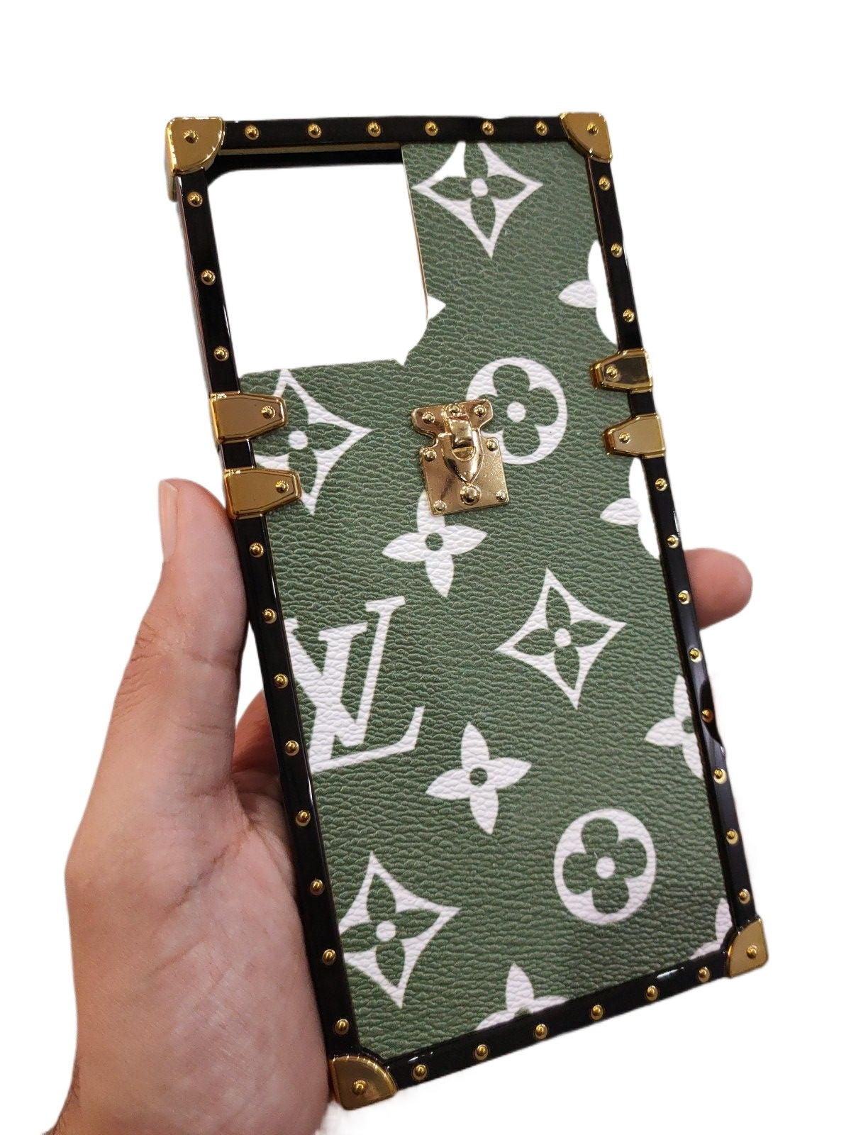 iPhone 12 Pro Max 6.7 Louis Vuitton Golden Fancy Back Cover