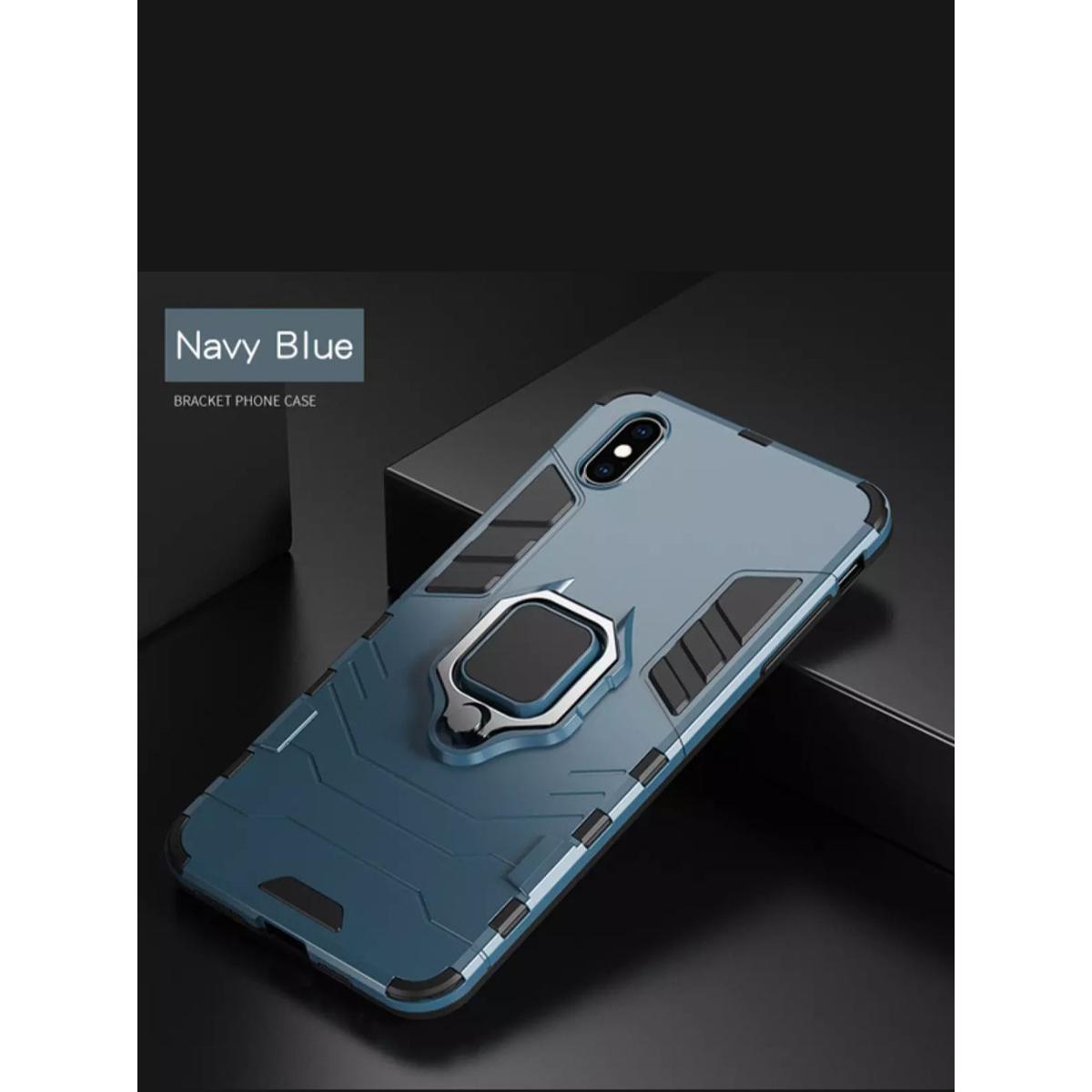 iPhone XS max shockproof magnetic ring case