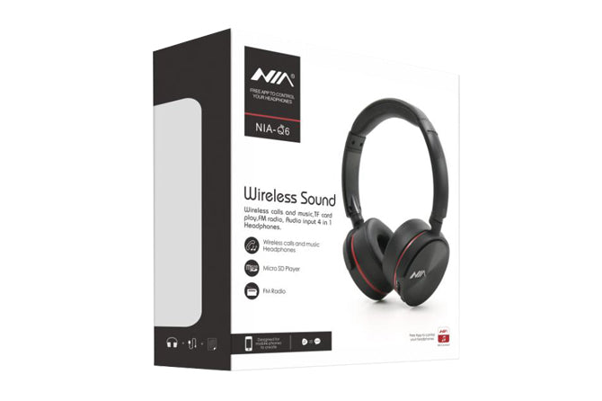 NIA Q6 Wireless Bluetooth Headphone