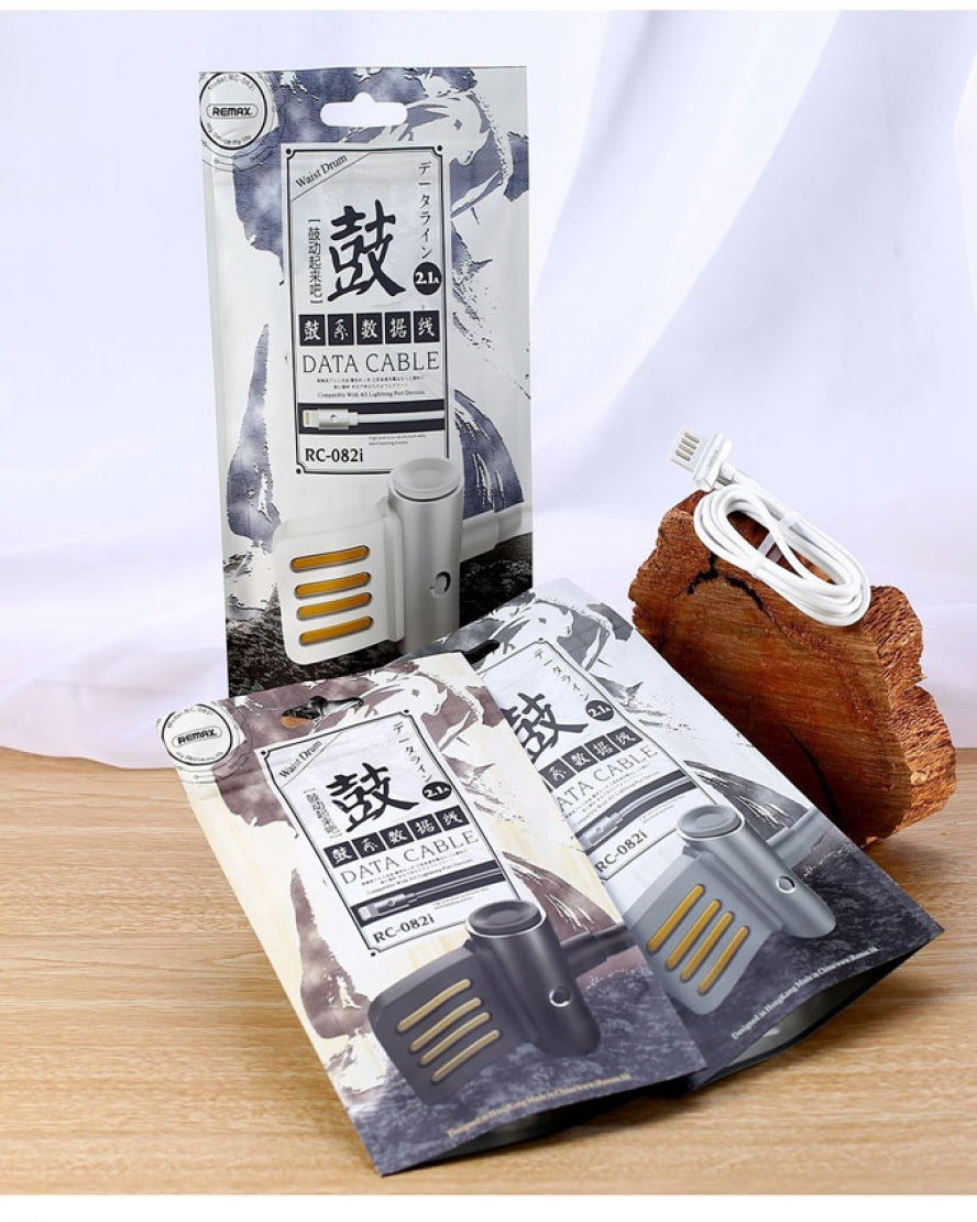 Remax Waist Drum Series Cable For iPhone RC-082i