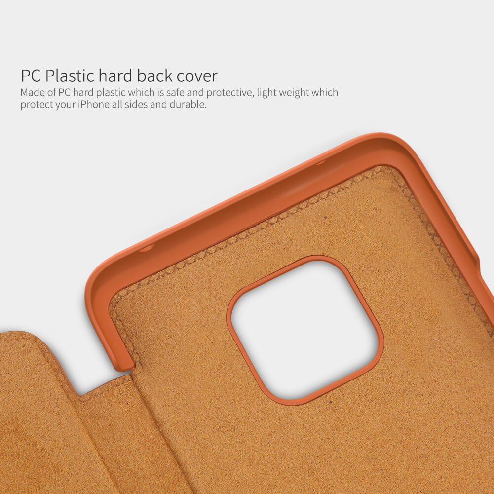 Huawei Mate 20 Pro Nillkin QIN Leather Card Window Wallet Flip Case 100% Official