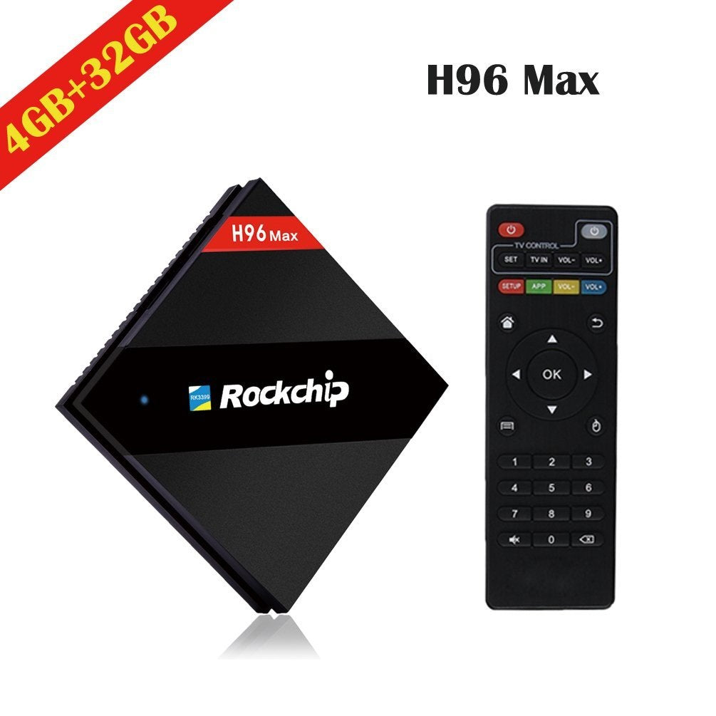 ANDRIOD TV BOX H96 MAX 4GB+32GB 4K Octa Core