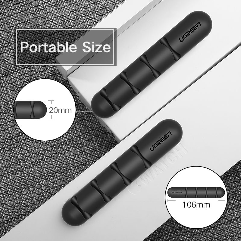 2 PCS UGREEN Cable Clips Holder Cable Clipper Organizer