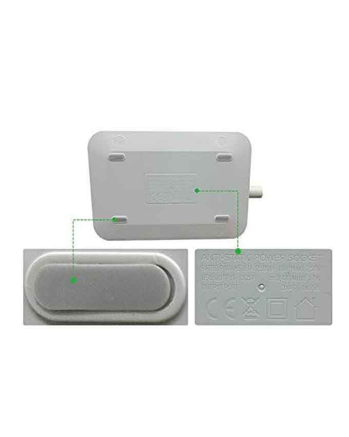 LDNIO SC3604 3.4A 2500W 6 USB Ports Power Strip - Grey