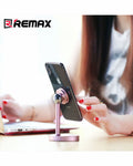 Remax Desktop Phone Holder RM-C33 Universal Magnetic 360° Rotating Phone Mount Stand - Black