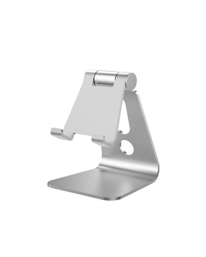 Aluminum Multi-Angle Universal Mobile And Tablet Holder - Silver