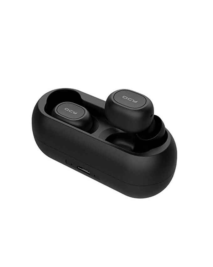 QCY T1 Mini Wireless Bluetooth Earbuds With Charging Box