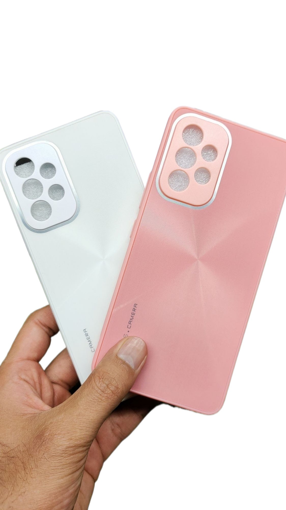 Samsung A53 5G CD Pattern Reflective Soft Edges Back Case Cover