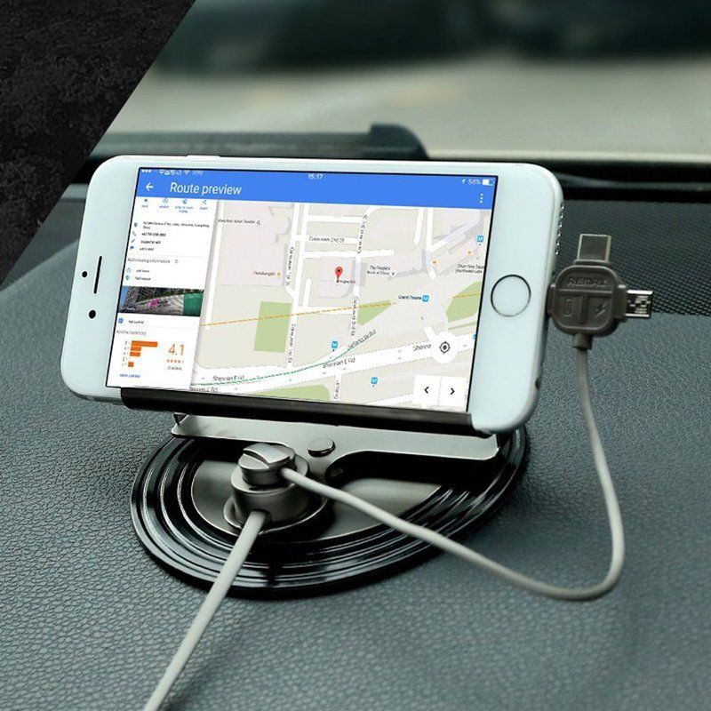 Remax Letto Phone Stand Magnetic Car Charging Holder